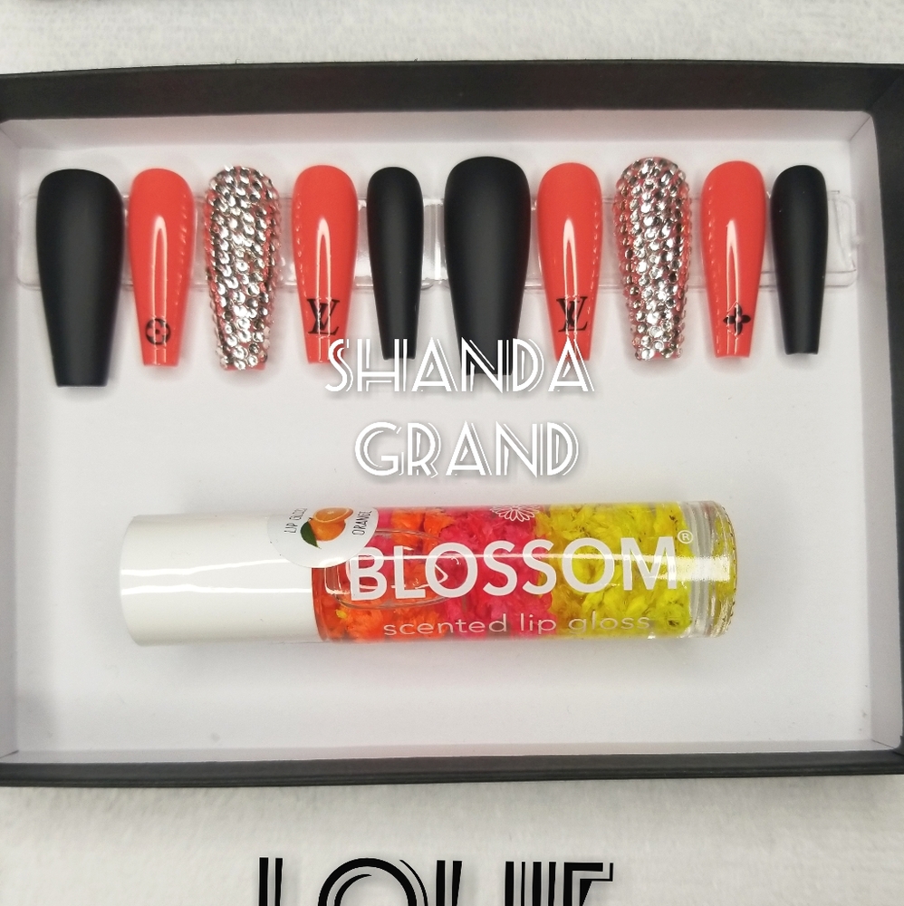 Lux Press-On Nail Gift Box(Coffin Shape)